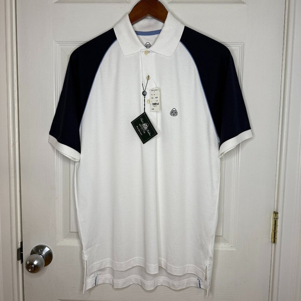 NWT Brooks Brothers Country Club ProSport Polo Shirt Short Sleeve Size Small